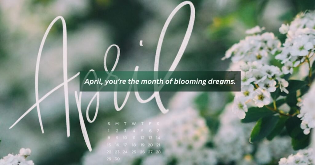 Short Happy April Quotes