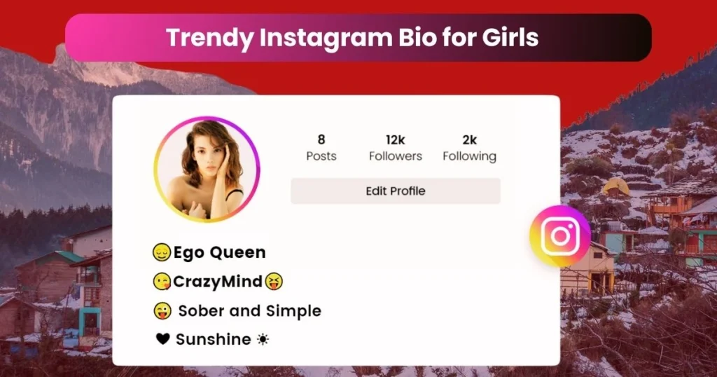 Trendy Instagram Bio for Girls