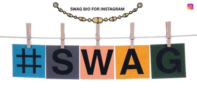 Swag Bio for Instagram, Made Stylish and Aesthetic for Boys and Girls (2025)