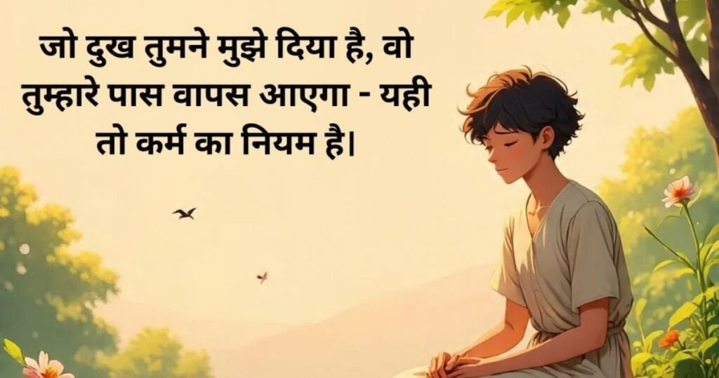 Hurt Karma Quotes In Hindi