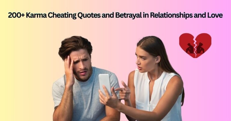 Karma Cheating Quote