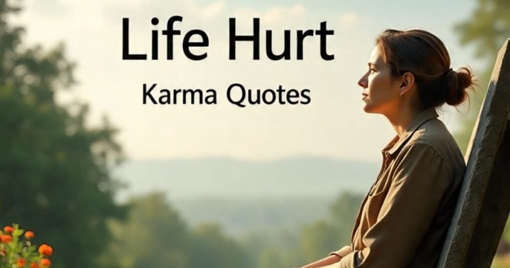 Life Hurt Karma Quotes