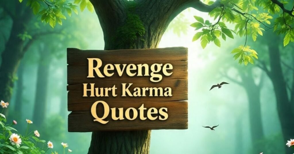 Revenge Hurt Karma Quotes In Kannada