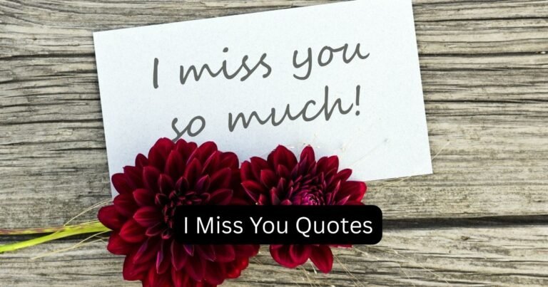 I Miss You Quotes