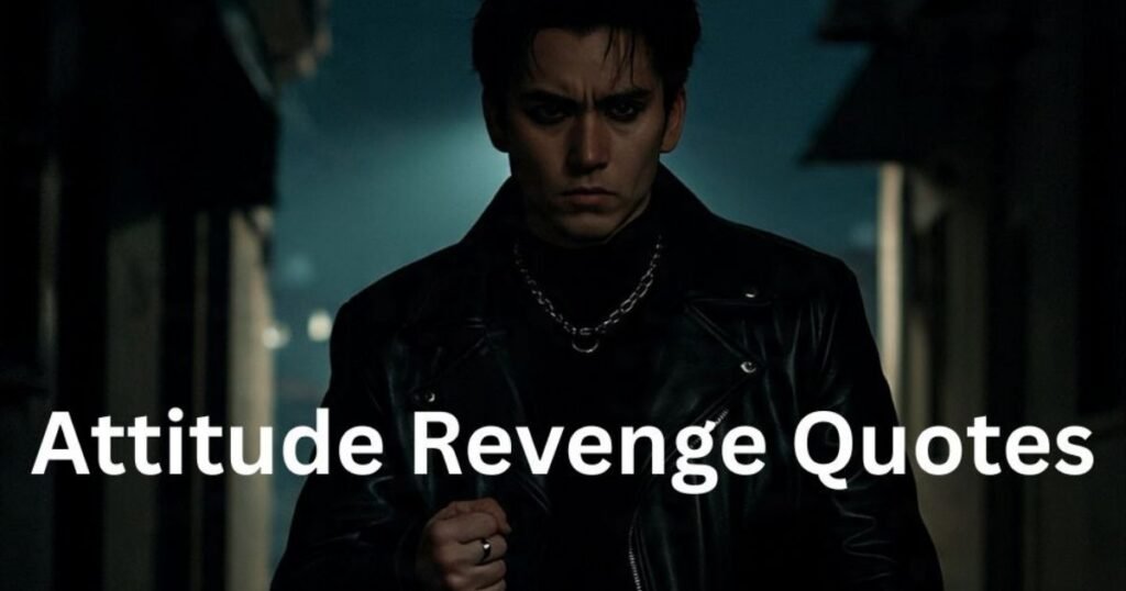 attitude revenge quotes